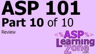Active Server Pages Tutorial ASP 101 Part 10 of 10: Review