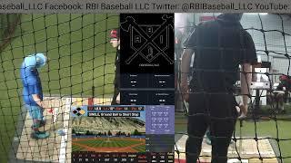 Blake R. Hitting Lesson with HitTrax & Blast Motion; Feb. 14th, 2022