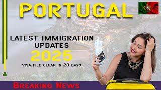 Portugal's SHOCKING New Immigration Rule Changes You Need to Know|| MOVE to Portugal 2025 ||