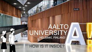 4K Helsinki  : Aalto University - Campus Walking Tour