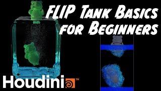 FLIP Tank Basics for Beginners in Houdini