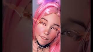 Sam Smith Unholy made for Belle Delphine cosplay  Daddy getting hot #shorts #girl #tiktok #cosplay