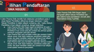 Simak CPD bisa dartar 2 Pilihan Sekolah SMA Negeri - PPDB SMA 2022