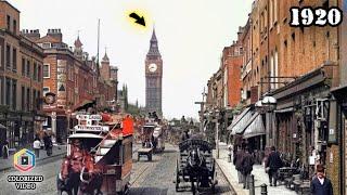 London 1920s in Color | Rare Footage Colorized