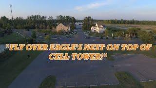 EAGLE'S NEST ON CELL TOWER "OH NO HE DIDN'T!!!" [AUTEL X-STAR PREMIUM]