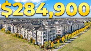 Tour a $284,900 Condo in Calgary’s Auburn Bay Community!