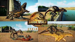 Indoraptor All Perfect Animations & Interactions | Jurassic World Evolution 2 Fallen Kingdom Pack