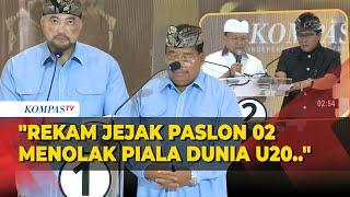 Momen De Gadjah Sentil Koster Soal Penolakan Israel di Pildun U20 saat Debat Pilkada Bali