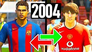 ICH GEH ZURÜCK IN 2004 UND TAUSCHE DIE KARRIERE VON RONALDO & MESSI !!!  FIFA 23 Karrieremodus