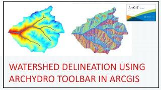 Watershed Delineation uisng ArcHydro Tool in ArcGIS