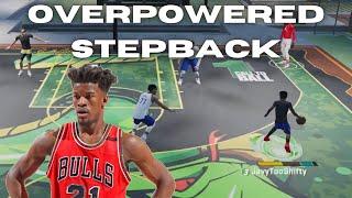 OVERPOWERED STEPBACK! NBA 2K22 DRIBBLE TUTORIAL!