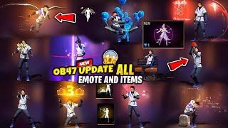 OB47 Update All Emote Review | JAN 2025 Booyah Pass Emote | Free Fire Leaks