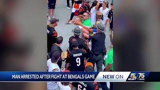 Sheriff: Man facing charges after fight at Bengals game captured in viral video