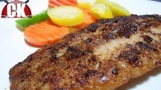 How to make Blackened Fish - Easy Cooking!