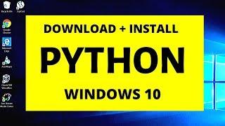How to download and install python 3.8.2 on Windows 10