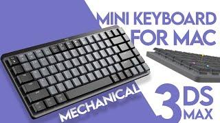 MX Mechanical Mini Keyboard For Mac By Logitech | 3DS MAX | Speed Modeling