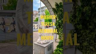 Mother Teresa Memorial House  in Skopje North Macedonia #travel #travelvlog #foryou #shorts