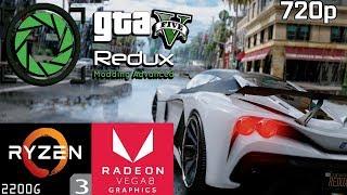 GTA V Redux - Ryzen 3 2200G Vega 8 & 8GB RAM