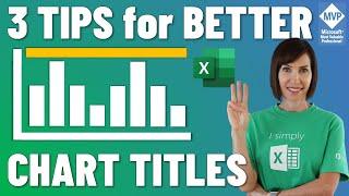 Communicate Clearly - 3 Easy Tips for Better Excel Chart Titles