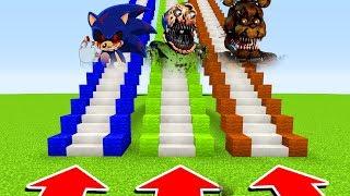 DO NOT CHOOSE THE WRONG STAIRS(SONIC.EXE,NIGHTMARE BALDI, NIGHTMARE FREDDY) (/PE/MCPE)