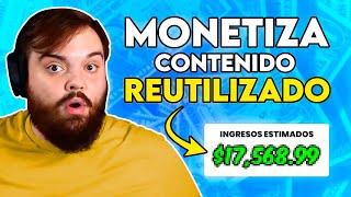 Como GANAR DINERO con CONTENIDO DE TERCEROS en YOUTUBE