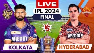  IPL 2024 Live: KKR vs SRH, Final | IPL Live Score & Commentary | Kolkata vs Hyderabad Live Match