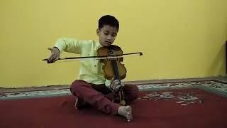 Mst. Rugved shende SDM ACADEMY students playing violin....