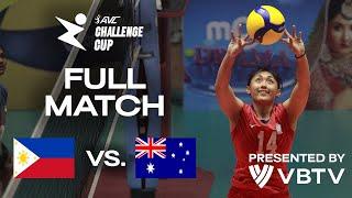  PHI vs.  AUS - AVC Challenge Cup 2024 | Pool Play - presented by VBTV