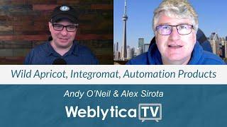 Weblytica TV: Early Technology, Wild Apricot, Integromat, Productized Automation