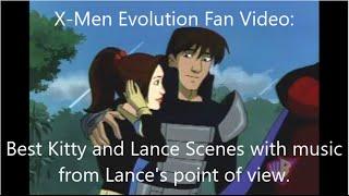 X-Men Evolution Fan Video: Kitty and Lance Best Scenes :)