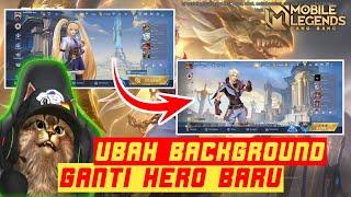 Cara ubah tampilan background hero di game mobile legends