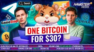 A new era of intelligence? $780M in BTC, $500M raised for crypto, Bitcoin for $33 ️ Hamster News