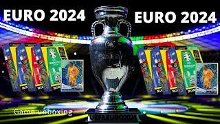 Topps Euro 2024 Germany card . 2 metal box unboxing  .Ανοίγω 2 μεταλλικά κουτιά Euro 2024 Germany