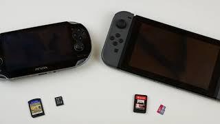 PS Vita vs Nintendo Switch kurzer Vergleich Deutsch/german