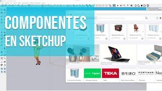 Insertar componentes en Sketchup