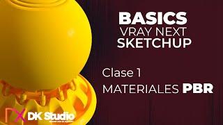 Curso Gratuito - Clase 1- Materiales PBR - Basics Vray Next Sketchup