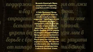 Молитва Святой деве Марии, дарующая вам поддержку, покровительство и помощь .