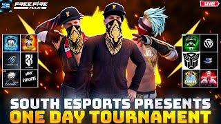 SOUTH ESPORTS ONE DAY TOURNAMENT #freefirelivetelugu  png/lw/zedx/se/gn/cyb/GTS/pg/sg/unx/zp