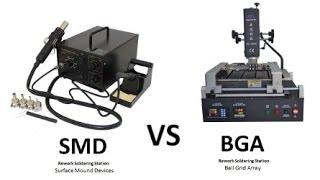 BGA and or vs SMD Rework Soldering Station / hot air reflow for re-work and video chip changing