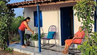 SINTA SE BEM COM MINHA ROTINA NA CASA DA MINHA MÃE | FUI EM RIACHÃO MINHA TERRA NATAL