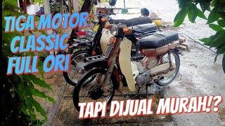 JUAL MURAH‼️3 MOTOR YAMAHA 2TAK - DARI SERIES PERTAMA & KETIGA - YAMAHA V75 - V80 - V80 SUPERDELUXE