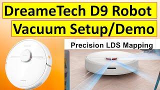 DereameTech D9 Robot Setup & Demonstration