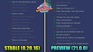 Summertime Saga | Stable Vs Preview | DIFERENCIAS ENTRE LAS DOS VERSIONES