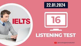 IELTS Listening Computer Based Practice Test 2024 | Computer Based IELTS Test Demo