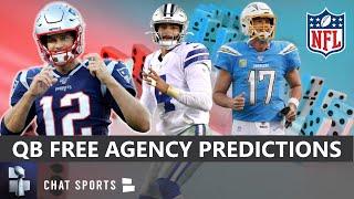 NFL Free Agency Destinations: Top 2020 NFL Free Agent QB Ft. Tom Brady, Philip Rivers, Jameis Winson
