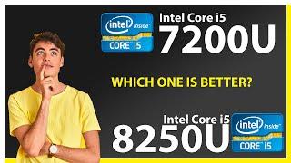 INTEL Core i5 7200U vs INTEL Core i5 8250U Technical Comparison