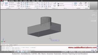 AutoCAD 3D Shell Command Tutorial | AutoCAD 2010