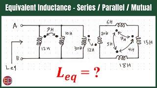 Equivalent Inductance of Series and Parallel Inductors With Mutual Inductance