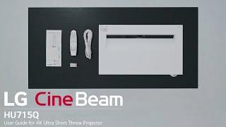 LG CineBeam : User Guide for 4K Ultra Short Throw Projector | LG