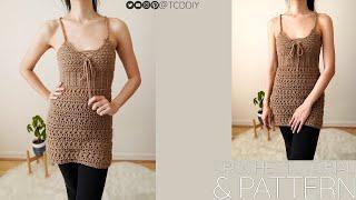 Crochet Star Stitch Dress | Pattern & Tutorial DIY